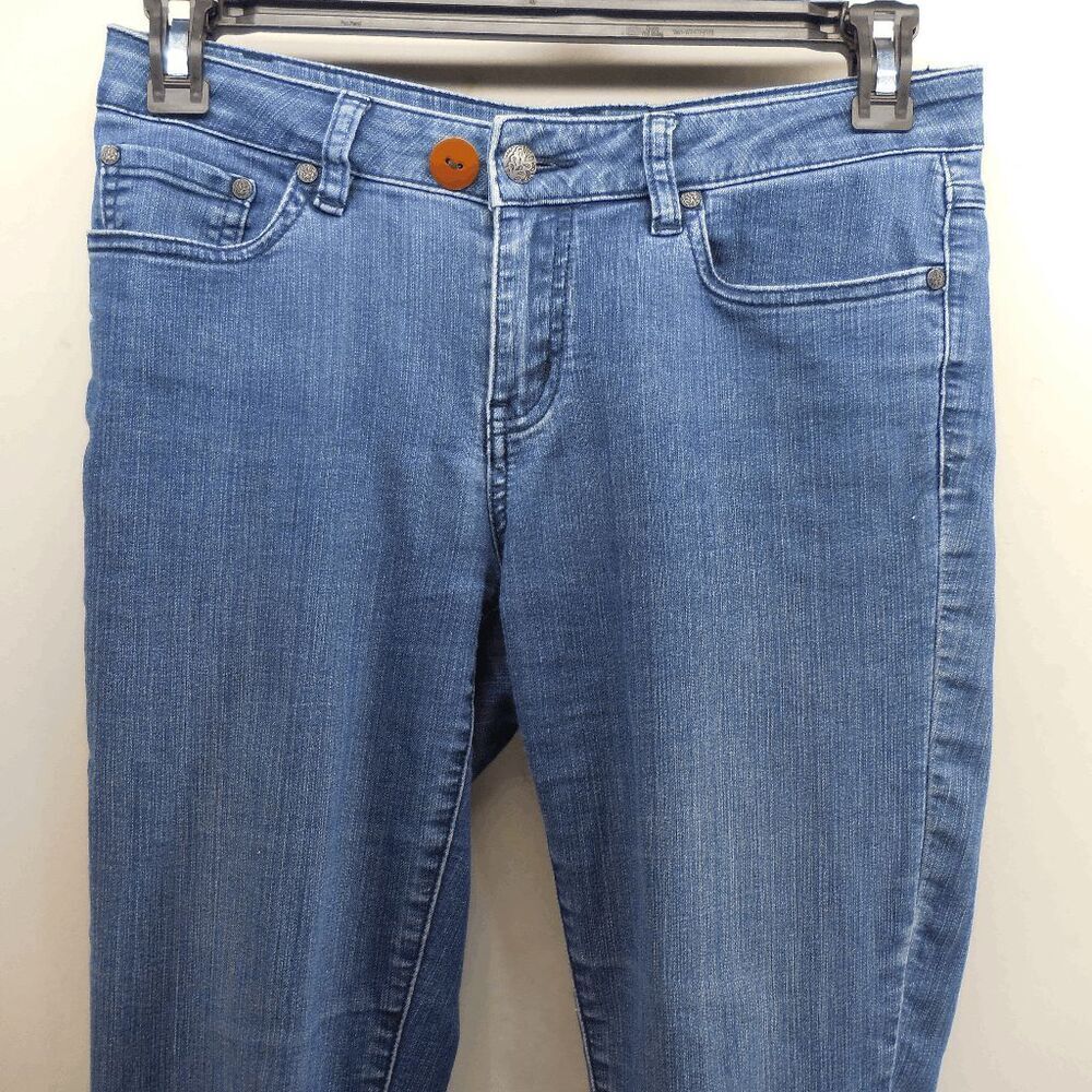 prAna Kara Womens Jeans Size 6/28‎ 30x30 Stretch Organic Denim Pants Mid Rise